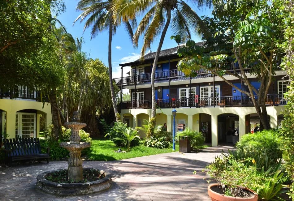Buildings and grounds at Lions Dive & Beach Resort Curaçao