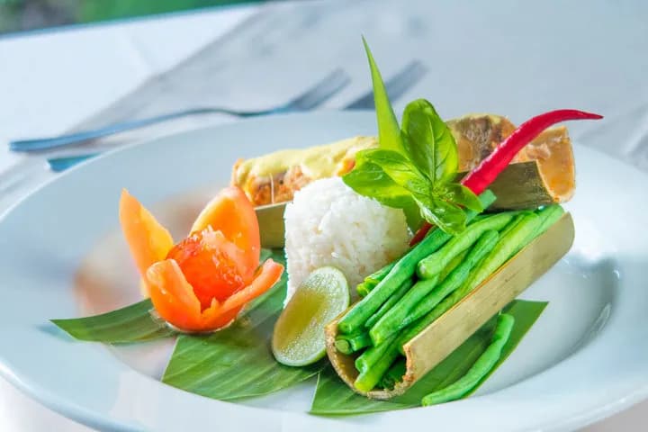 Food at the Lembeh Resort