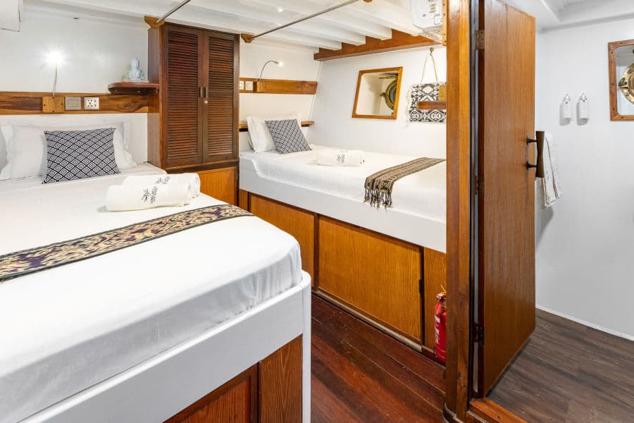Twin bed (1 2 3 4 5) Lower Deck - image