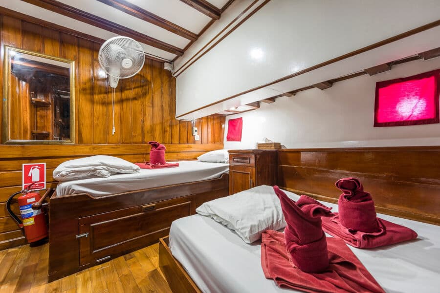 Classic Twin/Double (Cabins 4 & 5) Lower Deck - image