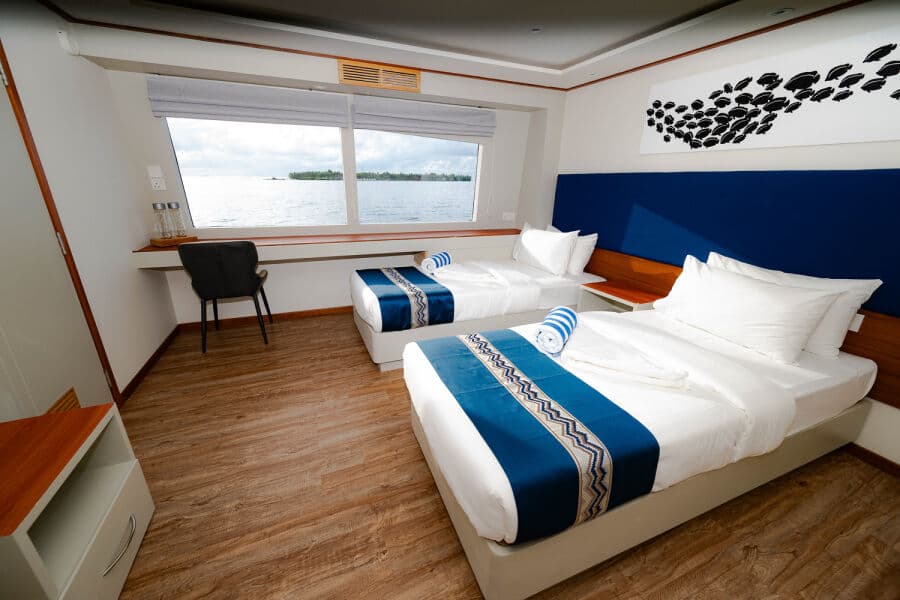 Double or Twin Beds Upper Deck - image